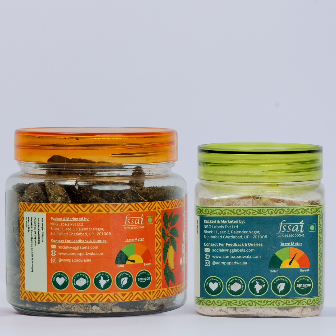 Kaala Khatta and Khatta Meetha Aampapad Combo