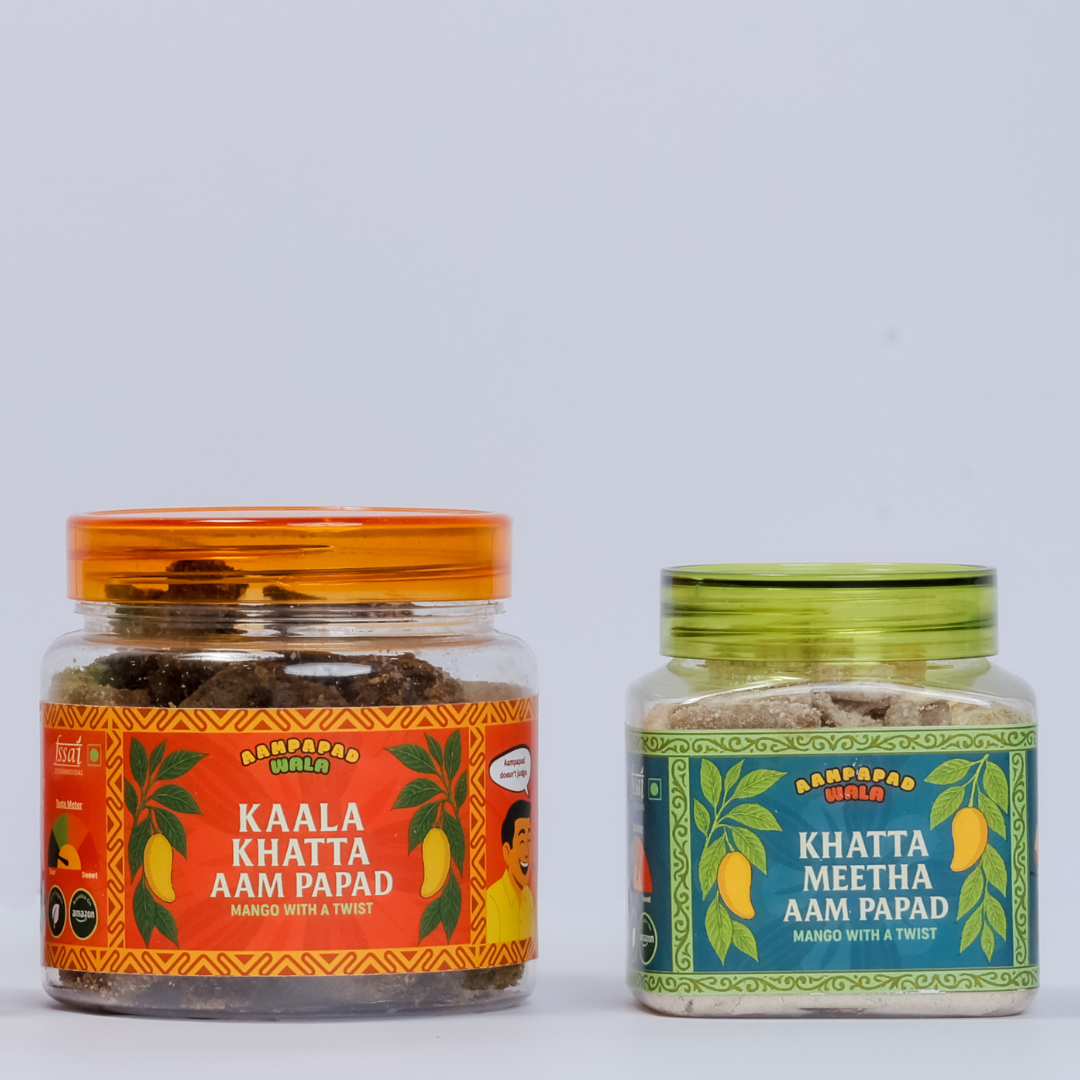 Kaala Khatta and Khatta Meetha Aampapad Combo